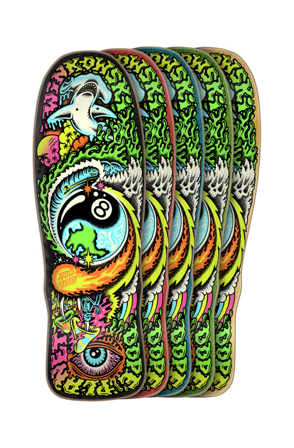 Winkowski Dope Planet Micro Freaks 8.75in X 27.5in Santa Cruz Decks