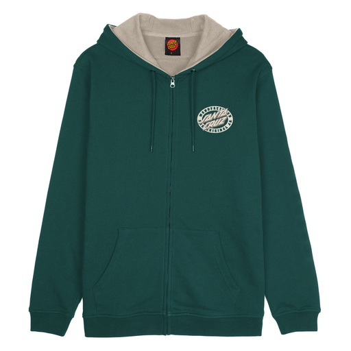 ZIP HOOD MFG OVAL DOT CHEST