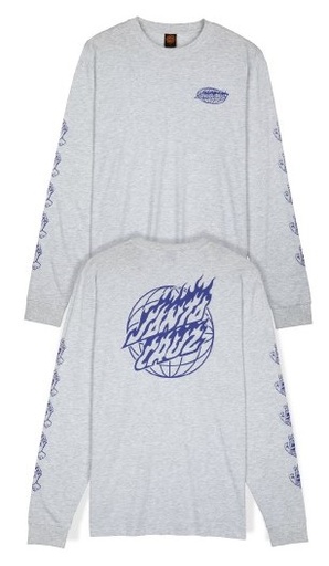 TEE L/S GLOBAL FLAME DOT