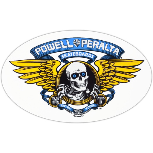 [SSWRPB] STICKER WINGED RIPPER OG BLUE 6.5"