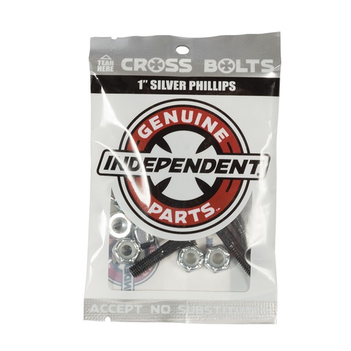 [33531251000] GENUINE PARTS PHILLIPS 1" BLACK/SILVER 1 SET