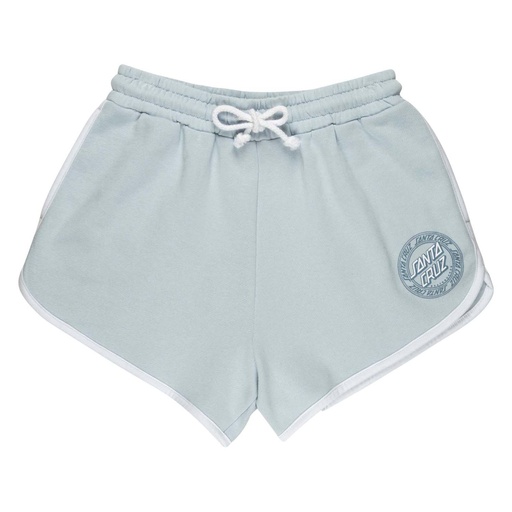 Womens Shorts Check Outline Ringed Dot Short