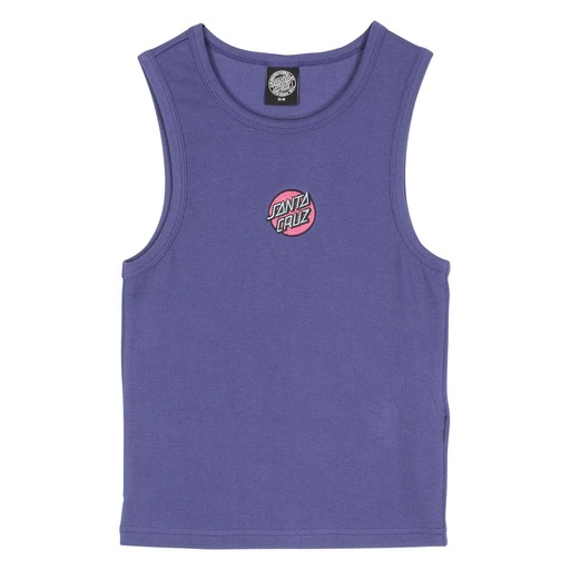 Womens Vest Other Dot Emb Tank