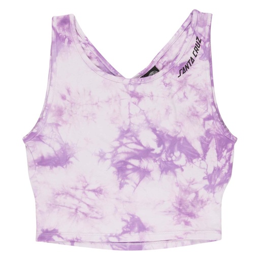 Womens Vest Strip Crossover Back