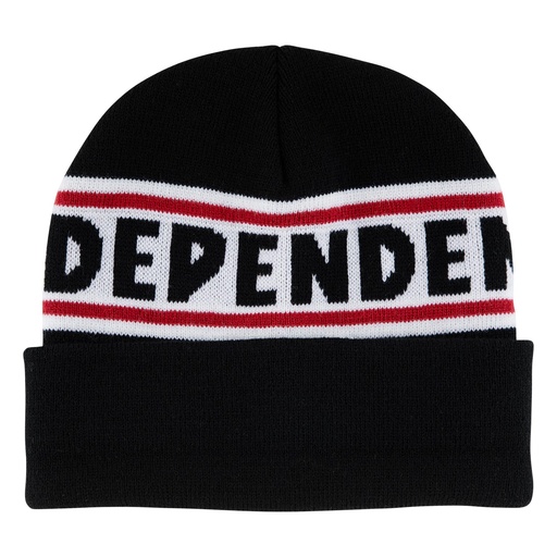 Bar Logo Beanie Long Shoreman Unisex Independent Hat