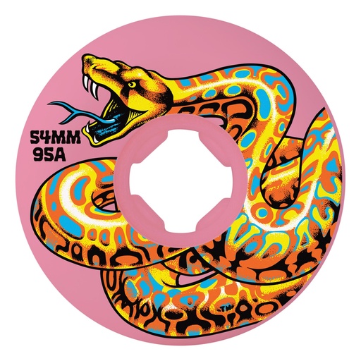 [22223382054] 54mm Jeff Kendall Snake Pink Hardline 95a Slime Balls Wheels