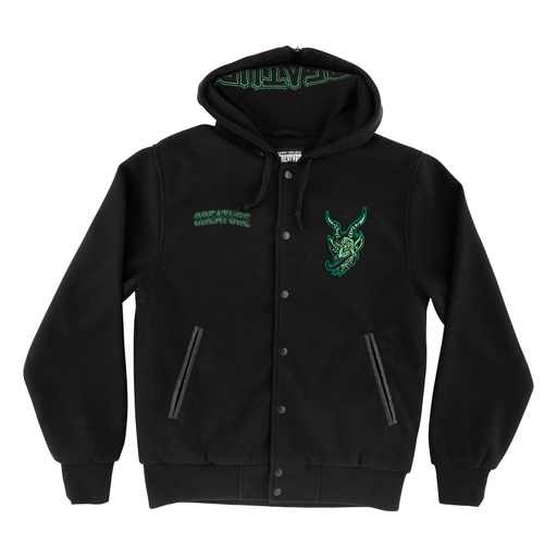 Drop Out Creature Mens Varsity Jacket