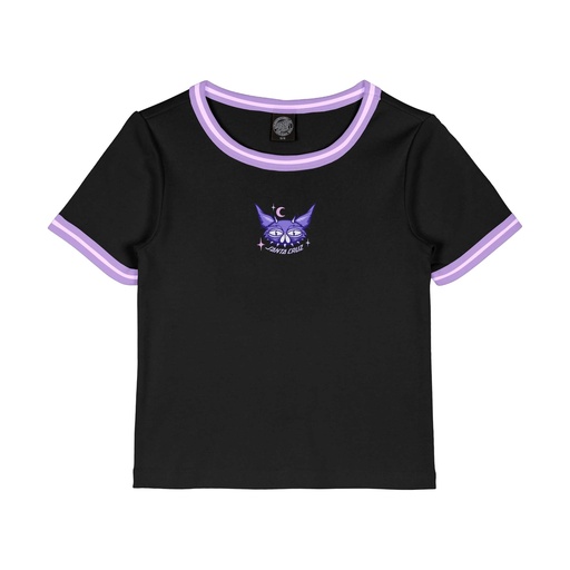 Womens T-Shirt Night Critter Mini