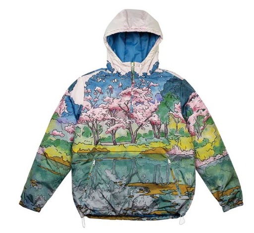 [CJH-1072-M] Edo Windbreaker