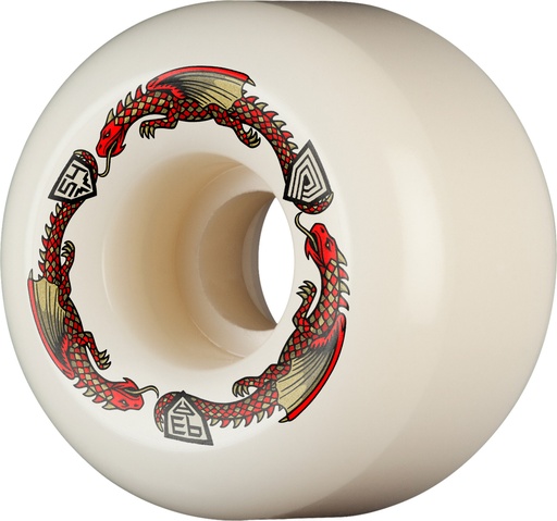 [WSBADFA2R543993A4] Powell-Peralta™ Dragon Formula Red • 54mm x 39mm • 93A • A2 • Off White