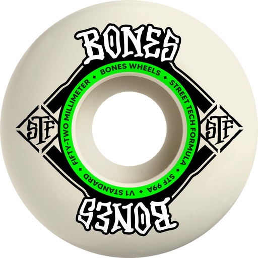 [WSCAEV1S5299A4] Standard • 52mm • 99A • V1 Street Tech Formula