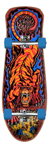 [11117585-164490] Salba Tiger 10.3in x 31.1in Shaped Cruzer Santa Cruz