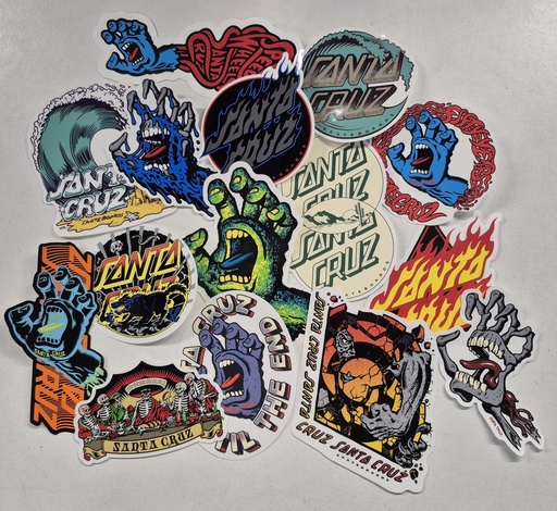 [VYNILSPECIAL] Stickers Santa Cruz Vinyl Special Assorted (P/K OF 15)