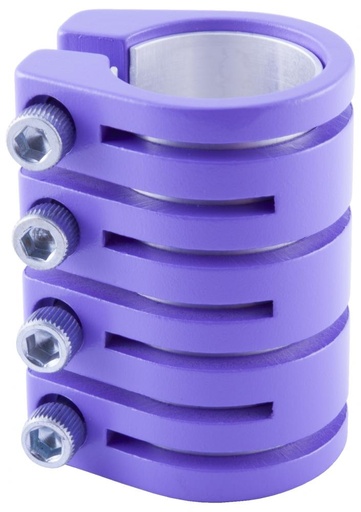 [1BLZ2093000] BLAZER SNAKE CLAMP 4 BOLT/SHIM M PURPLE