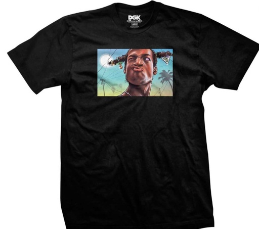 [8DGK044300S] TEE WHAT YOU SAY? BLACK