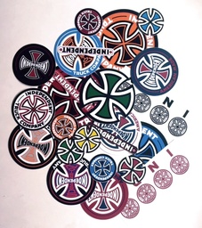 [59590525025] STICKERS INDY (ASSORTED 25 PCS)