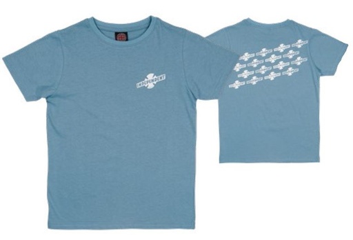 [2IS19121008] YOUTH TEE STAMPEDE CARDINAL BLUE