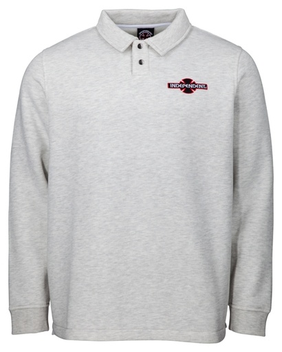 [2IS1905600M] CREW O.G.B.C EMB POLO AT HEATHER