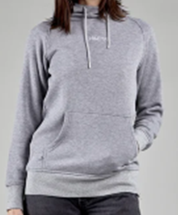 [7NK0504000S] HOOD W ARON HEATHER GREY