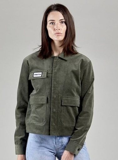 [7NK0500400S] JACKET W FLEET KHAKI