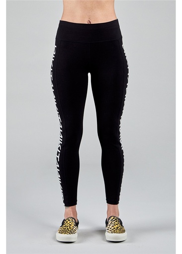 [7NK0505900S] LEGGING W RUNWAY BLACK