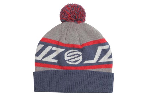 BEANIE STRIPKNOT BOBBLE