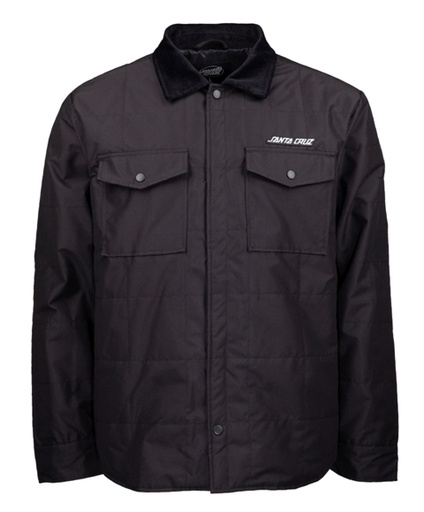 JACKET STRIP LOGO BLACK