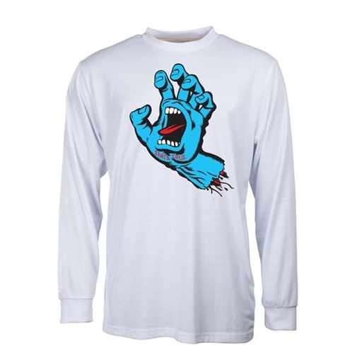 TEE L/S SCREAMING HAND