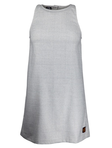 [3SGS1044008] DRESS COOMBE GREY CHECK