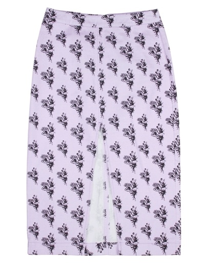 [3SGF1953008] SKIRT WALL HAND LILAC/BLACK