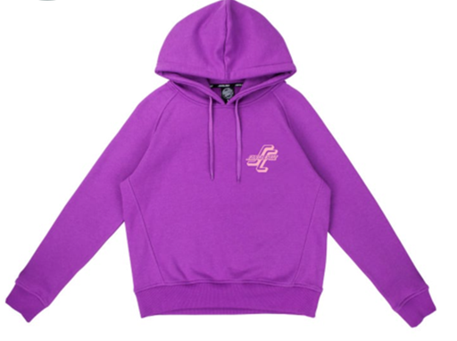 [3SGF1864012] HOOD STACKED OGSC VIOLET