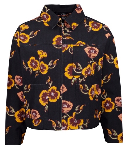 JACKET WOMEN POPPY PRINT