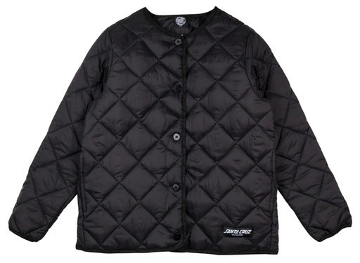 [3SGF2046008] JACKET WOMEN STRIP LINER BLACK