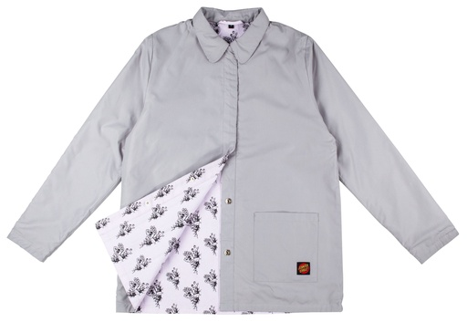 [3SGF1954008] JACKET WOMEN WALL HAND REVERSIBLE SILVER