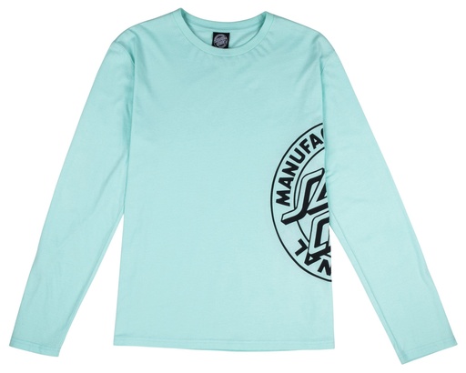 [3SGF1924008] TEE L/S MFG DOT OUTLINE B.BLUE