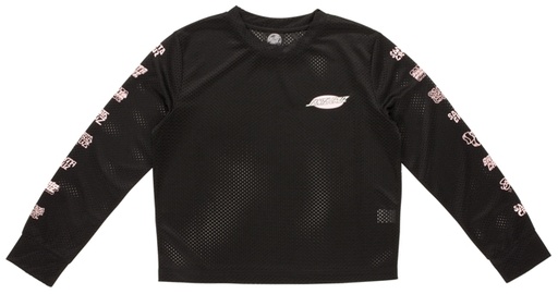 [3SGF1818008] TOP L/S MULTI CRUZ BLACK