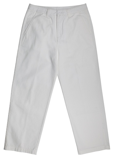 [3SGF9038008] PANTS NOLAN CHINO WHITE