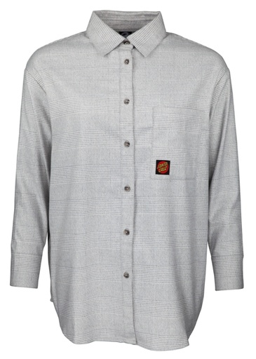 [3SGS1031008] SHIRT COOMBE GREY CHECK