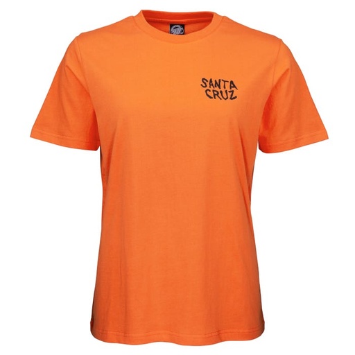 TEE POPPY HAND BURNT RED