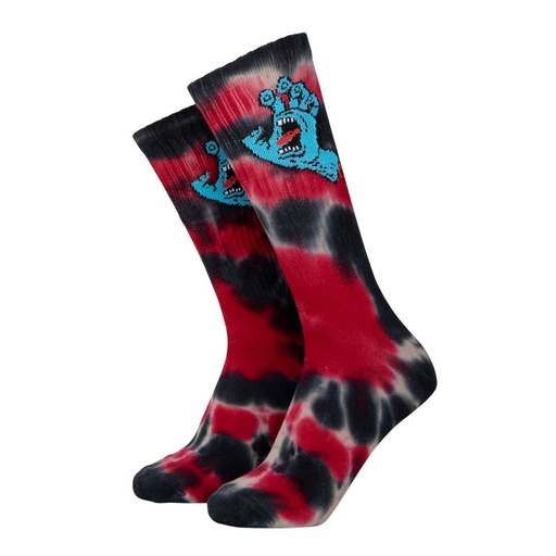 SOCKS SCREAMING HAND TIE DYE
