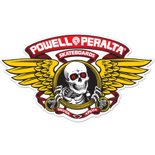 [SSPPWRPR12] STICKER WINGED RIPPER 12" RED
