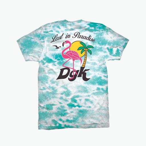 [8DS1912300S] TEE LOST IN PARADISE TEAL