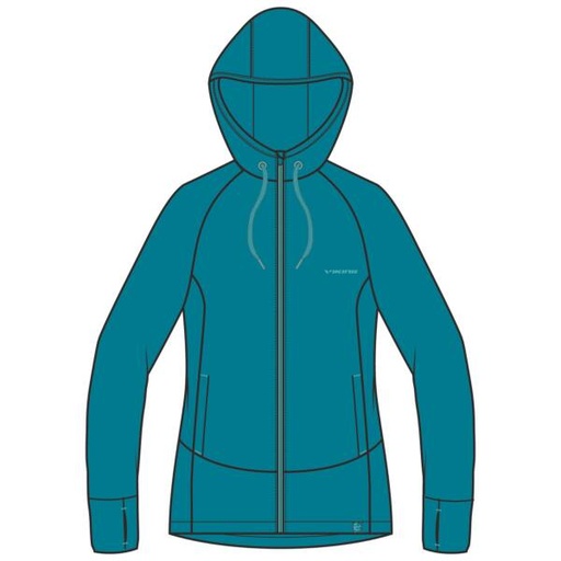 [730/24/7414/M] 730/24/7414 HOODY LADY TULDA BAMBOO