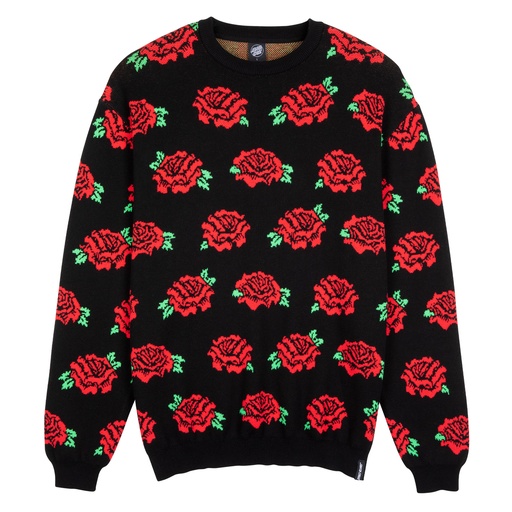 CREW DRESSEN ROSES KNIT