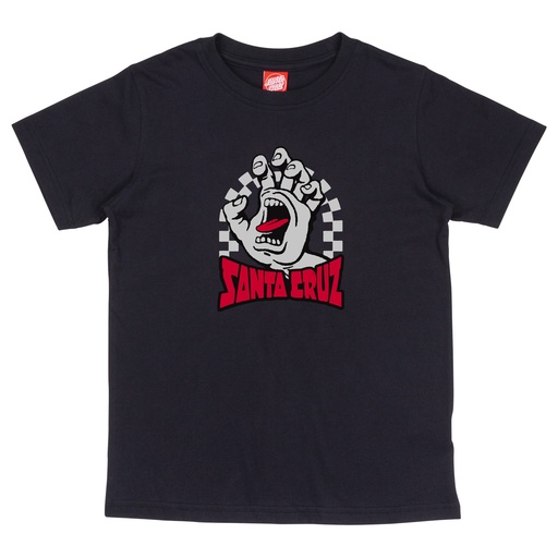 YOUTH TEE CHECK GATEWAY HAND FRONT