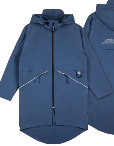 [SCA-WJA-0471] JACKET CLASSIC STRIP LONG NAVY (M)