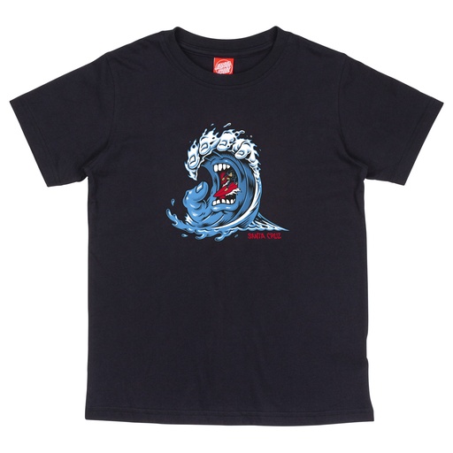 YOUTH TEE SCREAMING WAVE FRONT 