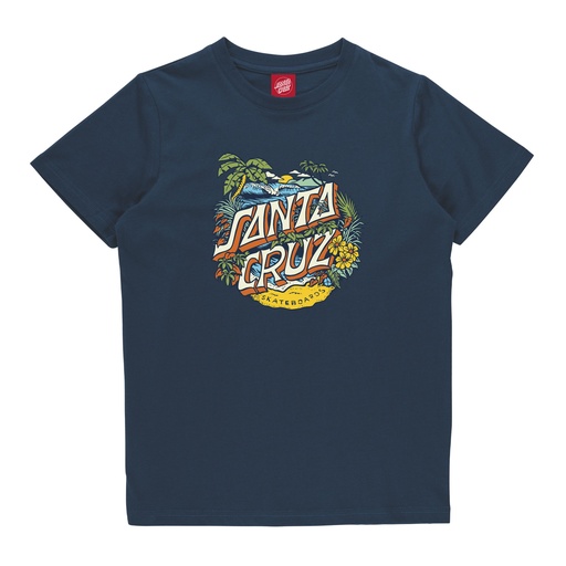 YOUTH TEE ALOHA DOT FRONT 