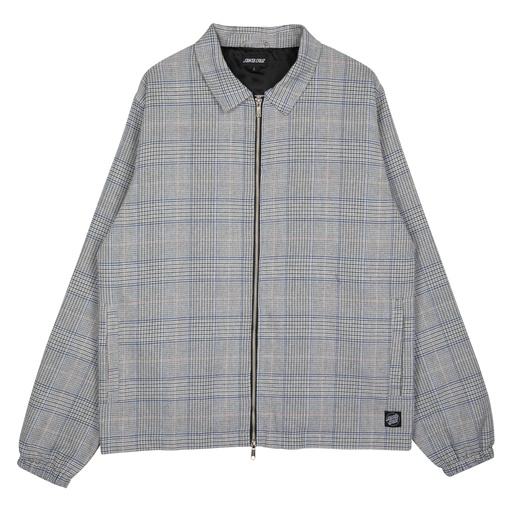 JACKET HIDEOUT GREY CHECK
